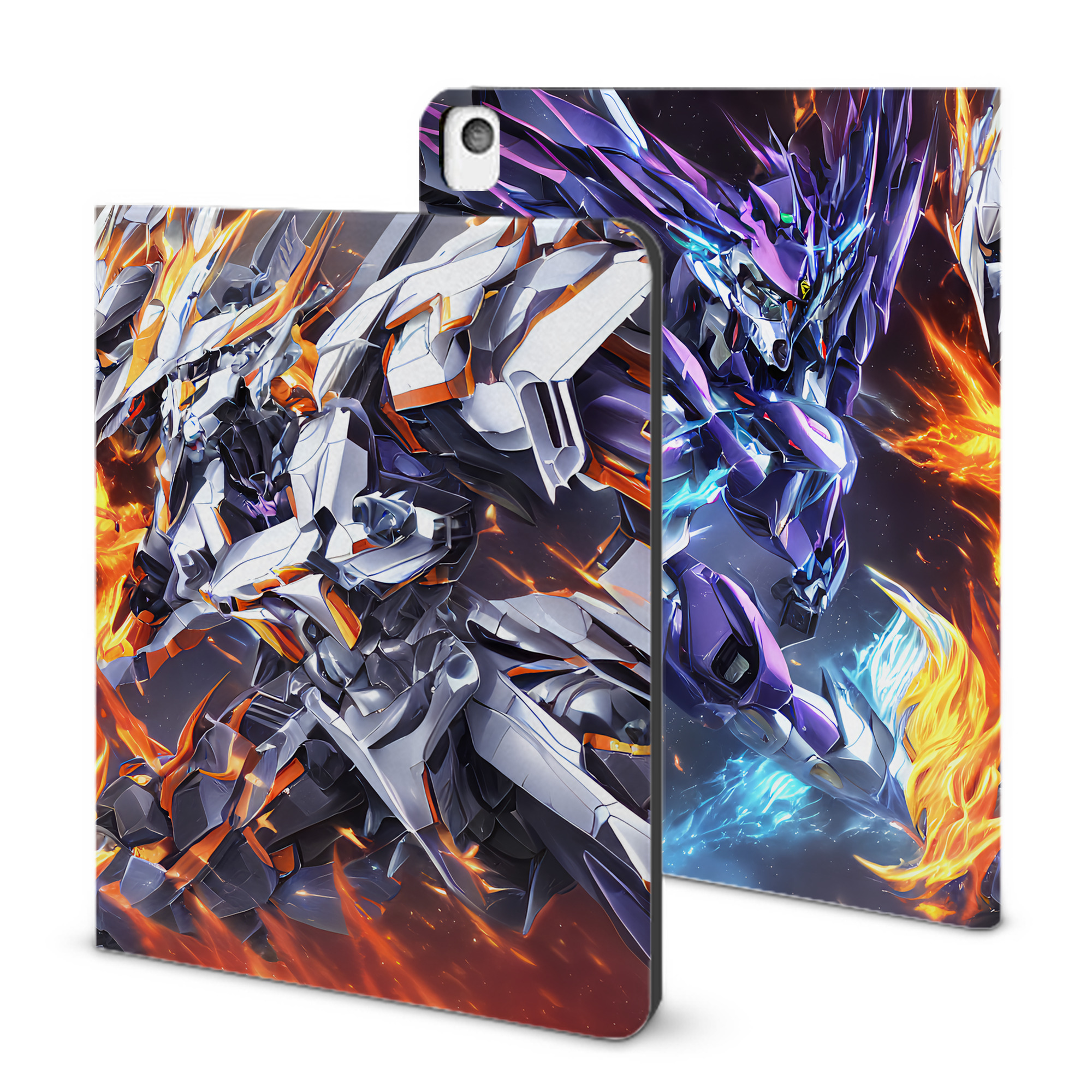 （画像用） EVA 新世紀エヴァンゲリオン IPadケース ペンホルダー付き ブックスタイルデザイン